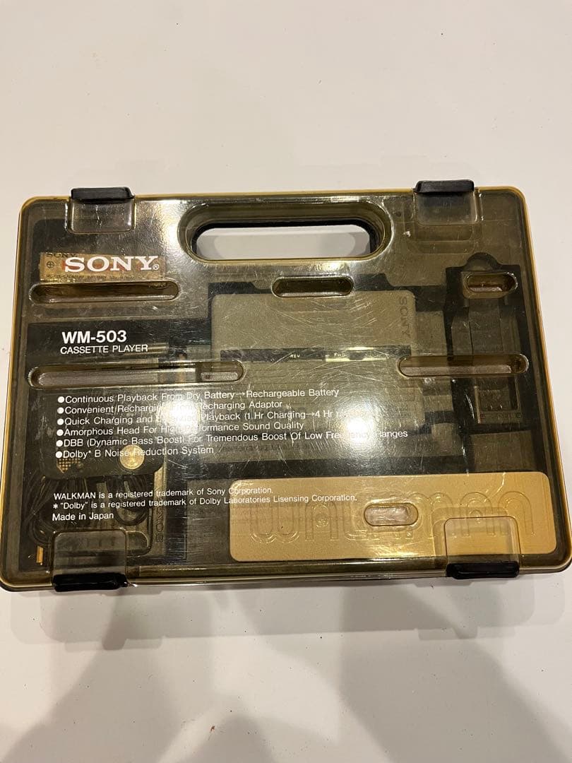 SONY ウォークマン WM-503（ジャンク）