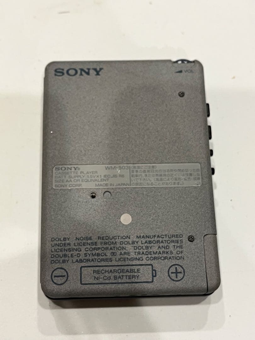 SONY ウォークマン WM-503（ジャンク）