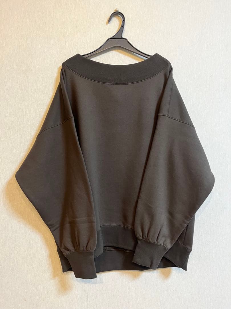 Ronde刺繍裏毛プルオーバー