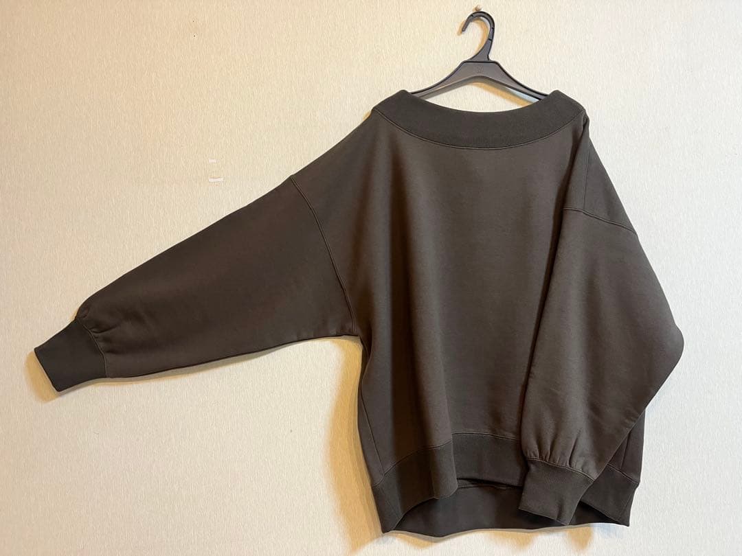 Ronde刺繍裏毛プルオーバー