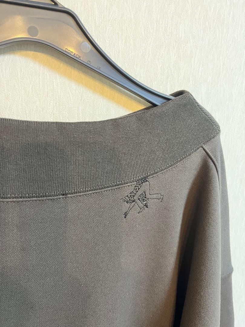 Ronde刺繍裏毛プルオーバー