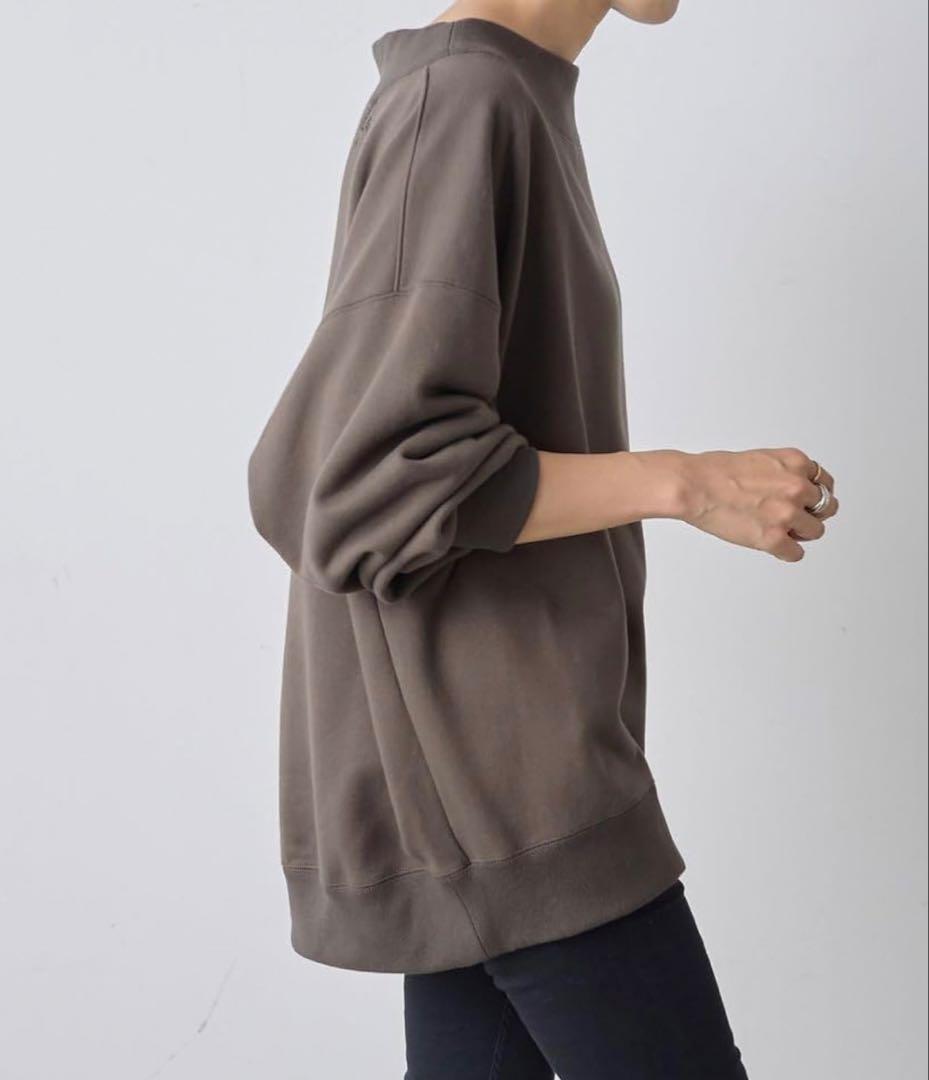 Ronde刺繍裏毛プルオーバー