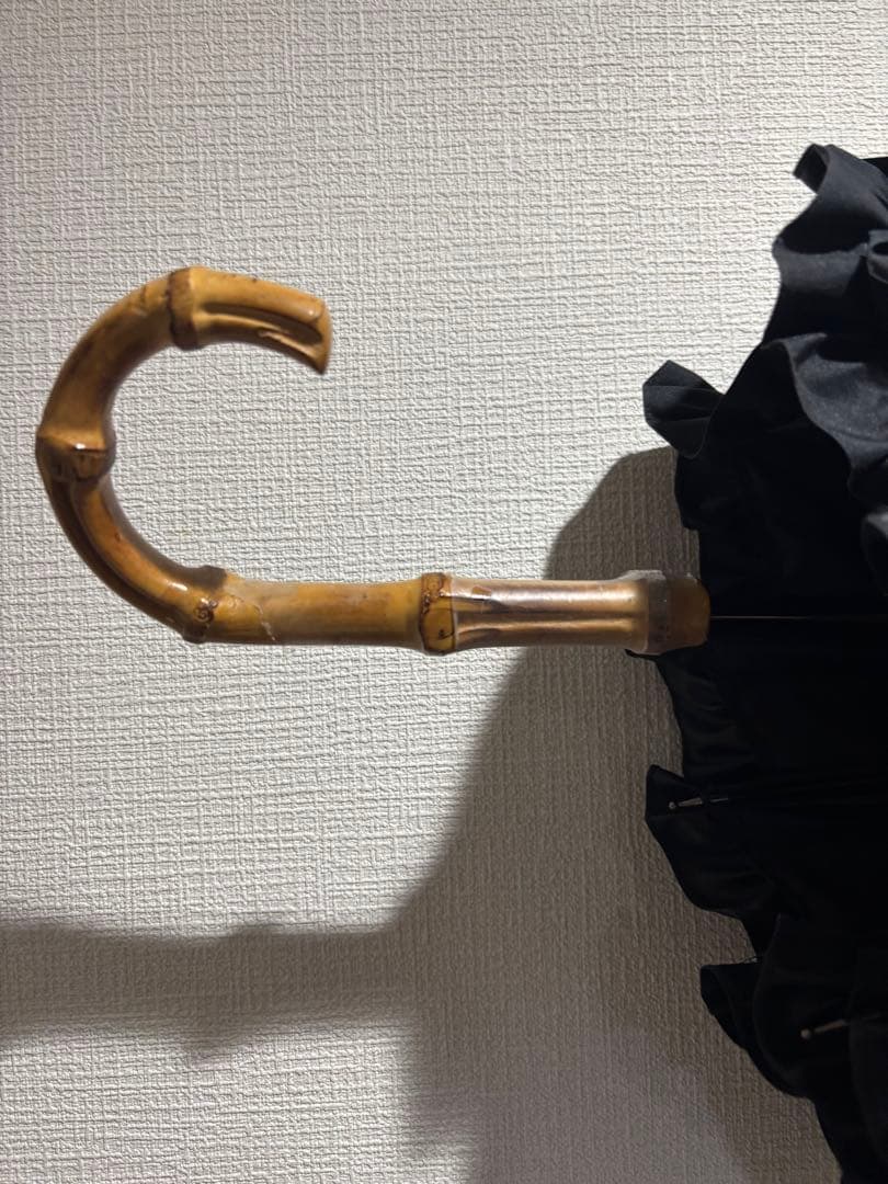 SUN BARRIER 100 長傘 Mサイズ フリル　サンバリア