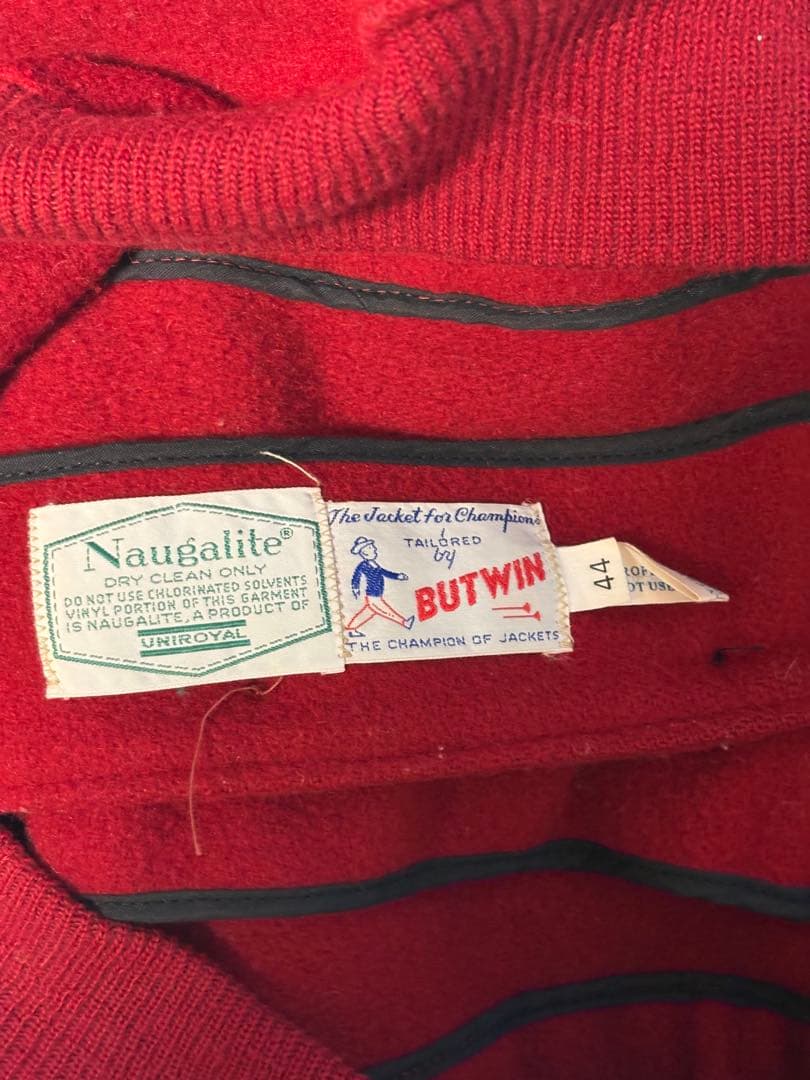 50s BUTWINボタンスタジャン ボタスタ サイズ44 60s