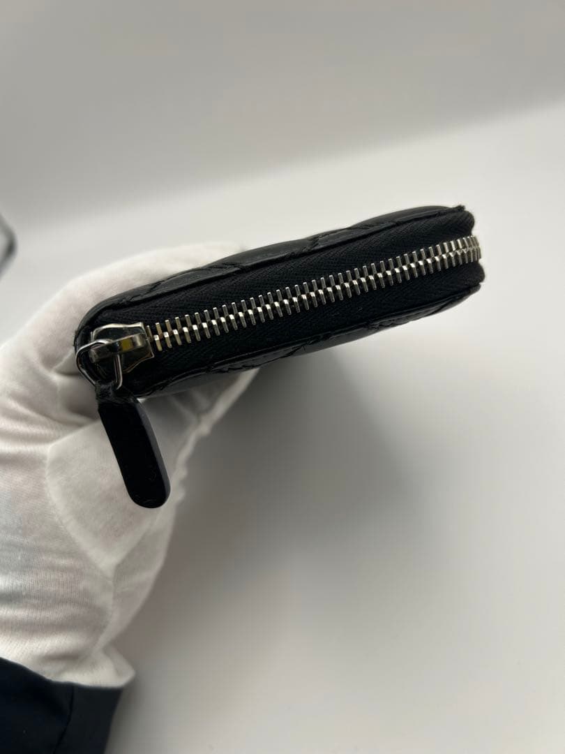 [美品]CHANEL ブラック マトラッセ 長財布　ギャラ有　正規品