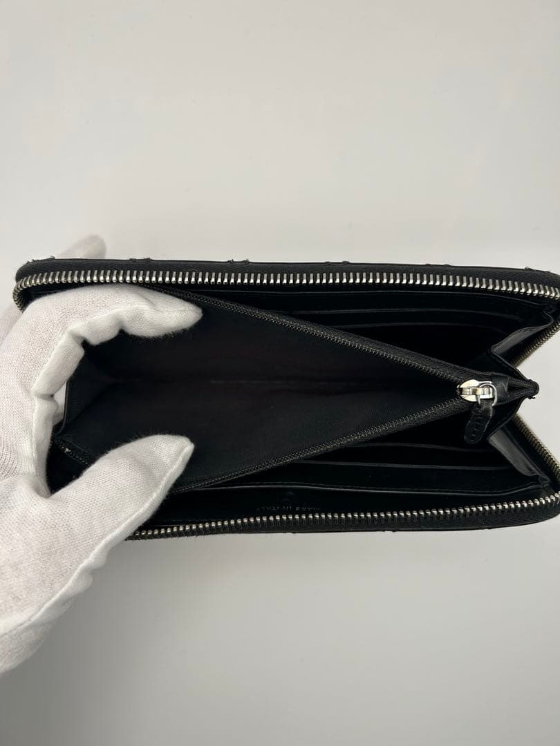 [美品]CHANEL ブラック マトラッセ 長財布　ギャラ有　正規品