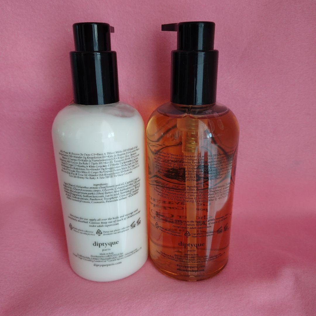 diptyque ハンド＆ボディローションとシャワージェルセット