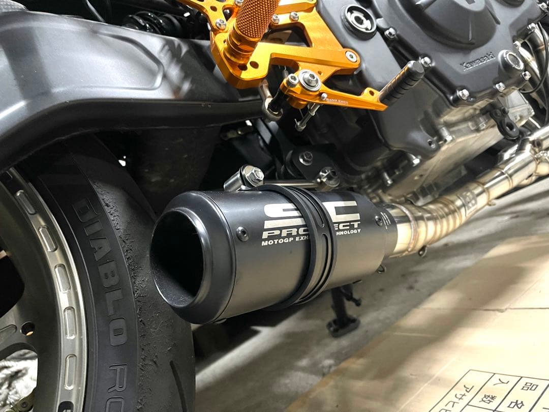 ZX25R ZX-25R フルエキゾースト マフラー