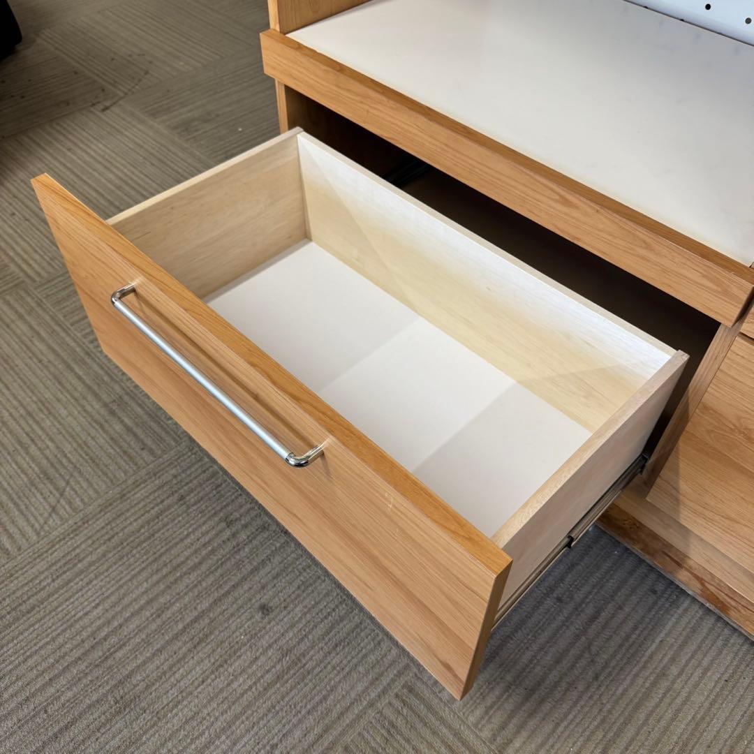 【超美品‼️】定価十数万♪ 東馬 140cm幅キッチンボード 食器棚 収納家具