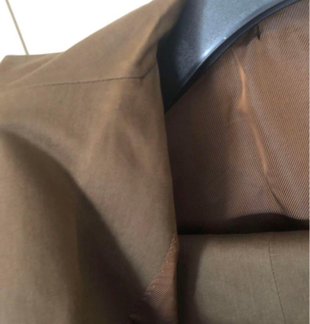 かぼす　BEAMSFブラウン コットンセットアップ　西口氏着用モデル