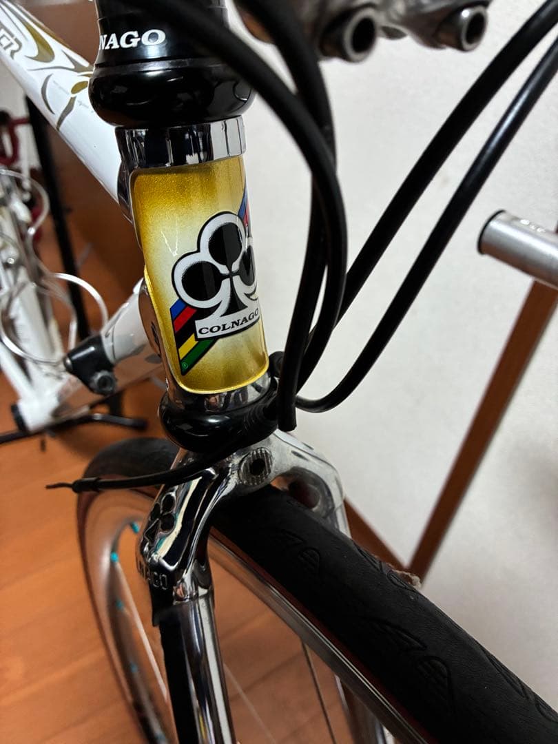 COLNAGO マスターxライトフレームセット、industrynineと付属品