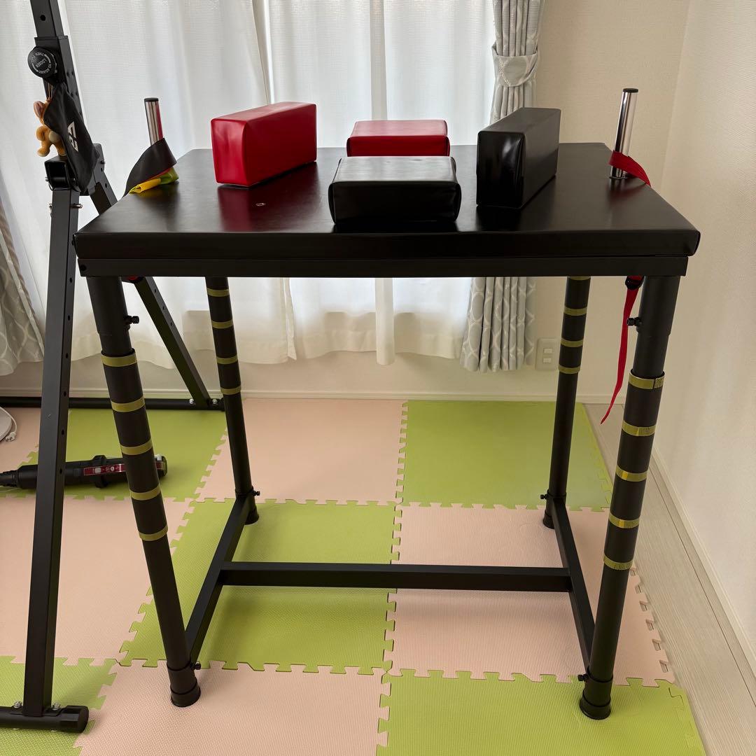 【引取限定】アームレスリング台　腕相撲　トレーニング