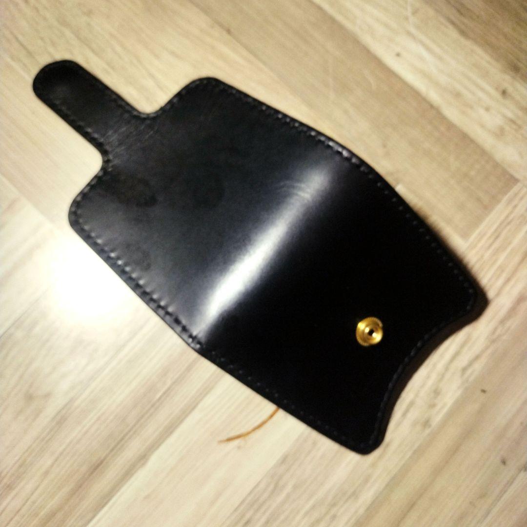 【ハンドメイド】猫のバイカーズウォレット　財布