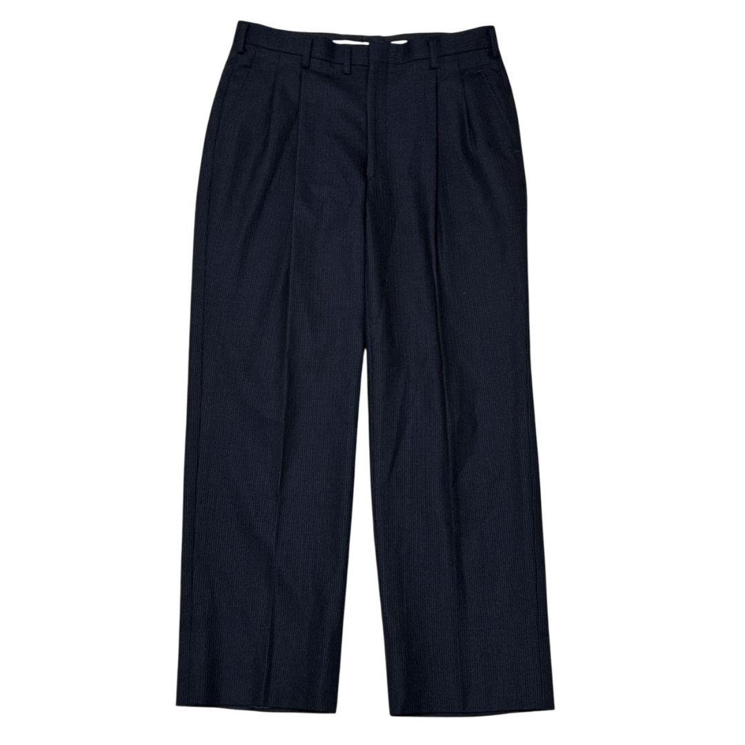 【美品】dunhill ダンヒル セットアップ 高級スーツ上下 ストライプ