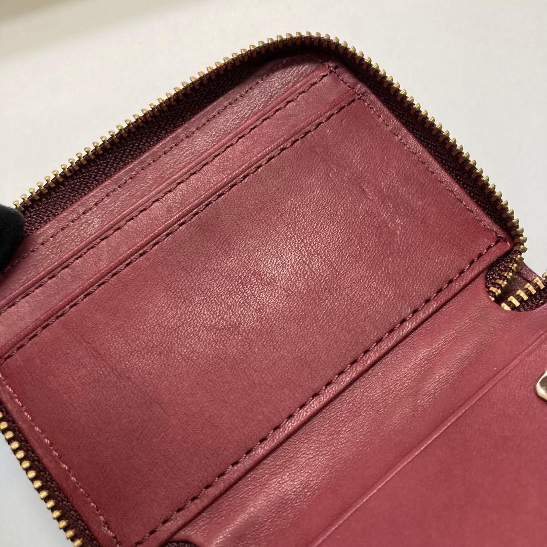 ヴィヴィアン ケース カードケース レディース メンズ 赤 バーガンディ