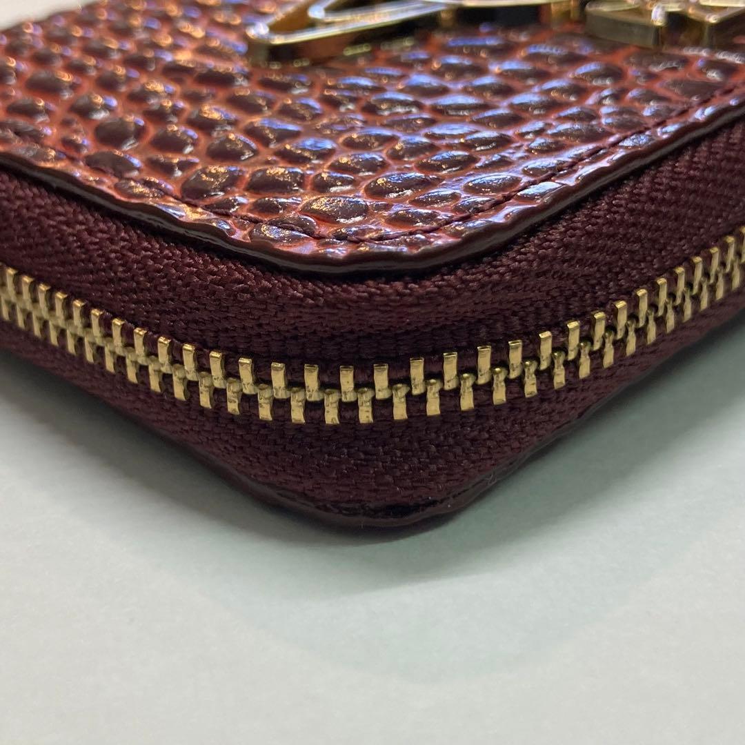 ヴィヴィアン ケース カードケース レディース メンズ 赤 バーガンディ
