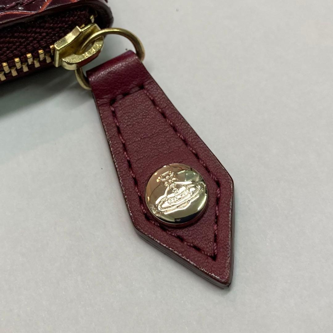 ヴィヴィアン ケース カードケース レディース メンズ 赤 バーガンディ