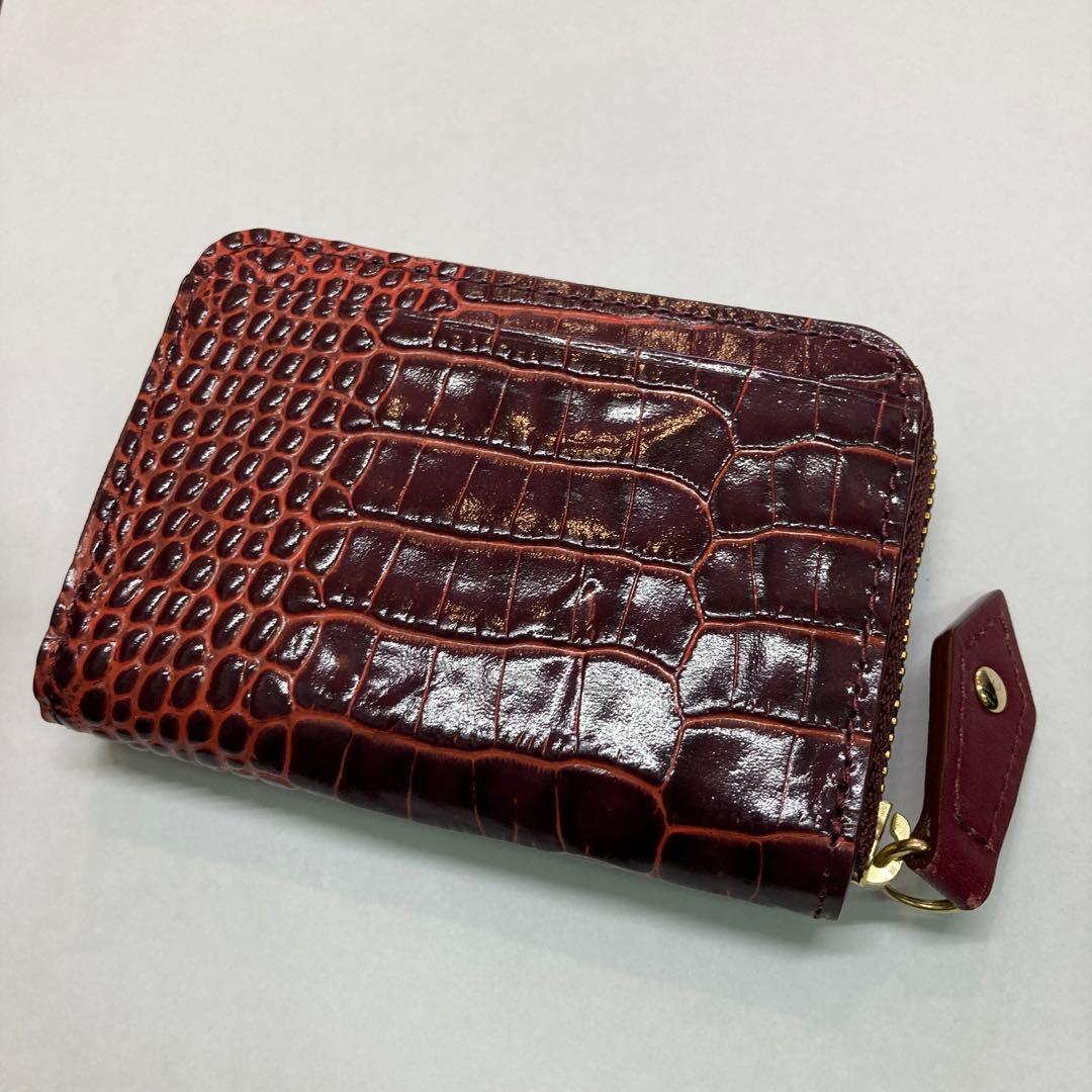 ヴィヴィアン ケース カードケース レディース メンズ 赤 バーガンディ