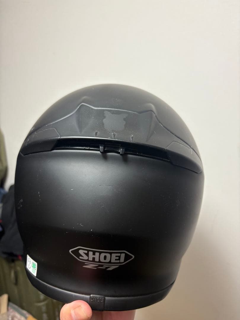 SHOEI フルフェイスヘルメットZ7 予備ミラーシールド・チークパット付き　M