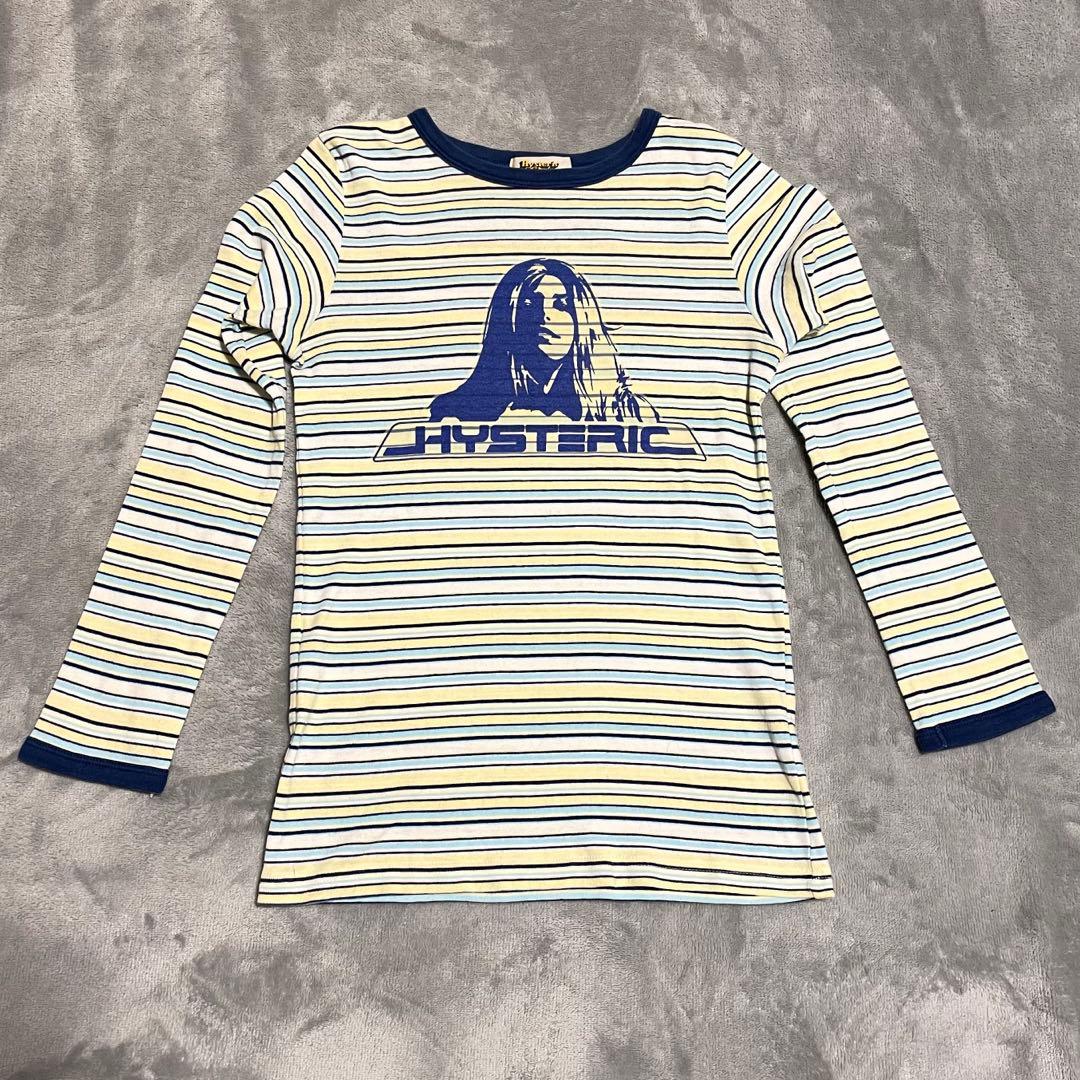 Hysteric Glamour ヒスガール マルチストライプ ロンT Y2K