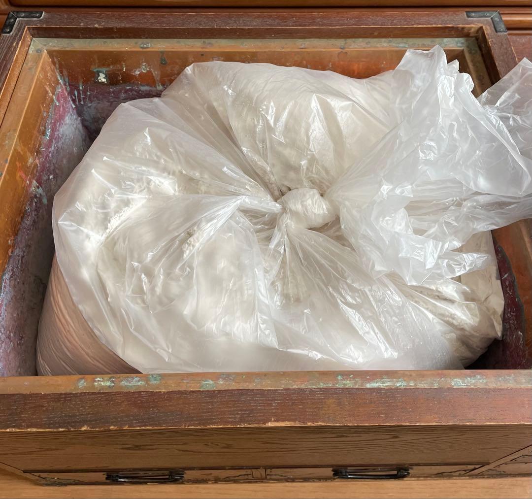 メーカー不詳　長火鉢(灰付き)レトロ 火鉢　古い商品 古民家 アンティーク