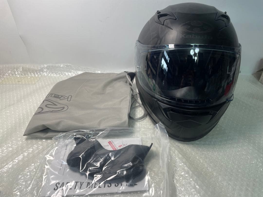 【美品】Kabuto カブト KAMUI-3 ヘルメット Sサイズ55-56cm