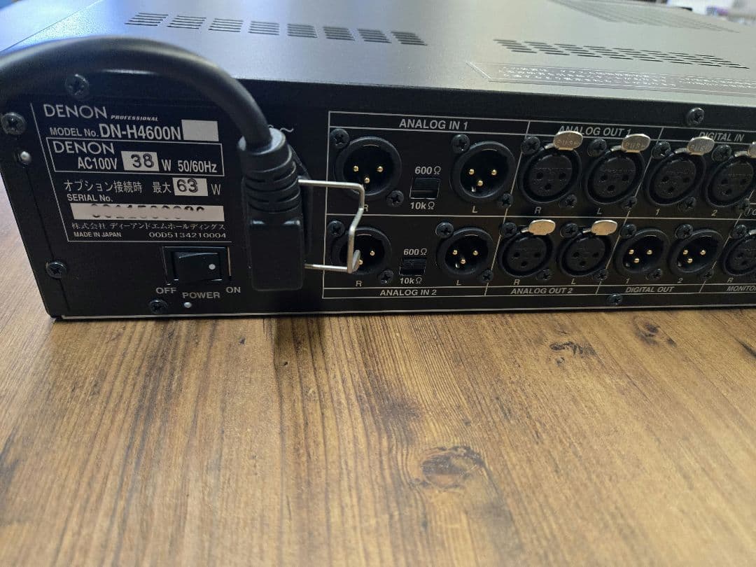 その他 DENONODIGITAL AUDIO RECORDER : DN-H4600N