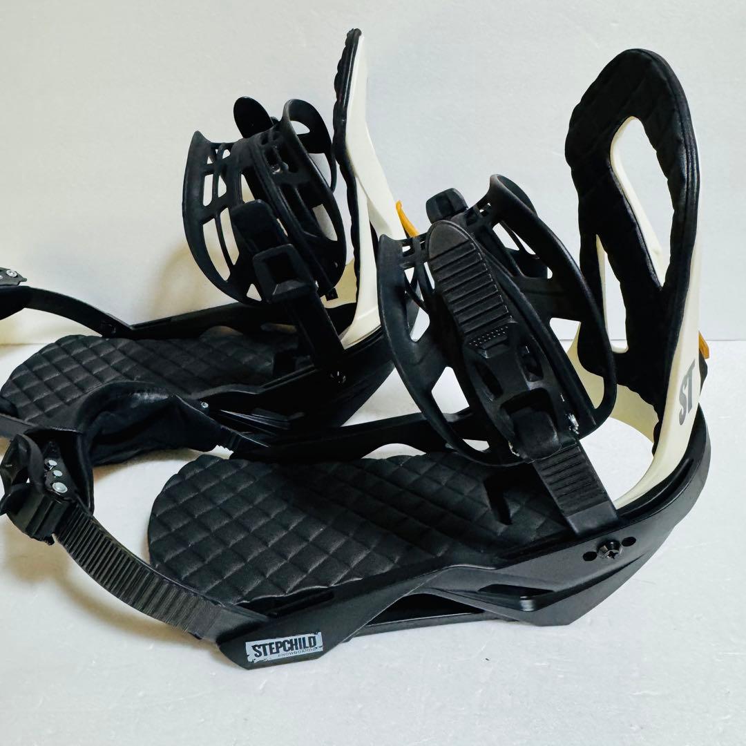 美品　MLサイズ　STEPCHILD スノーボード ビンディング ブラック