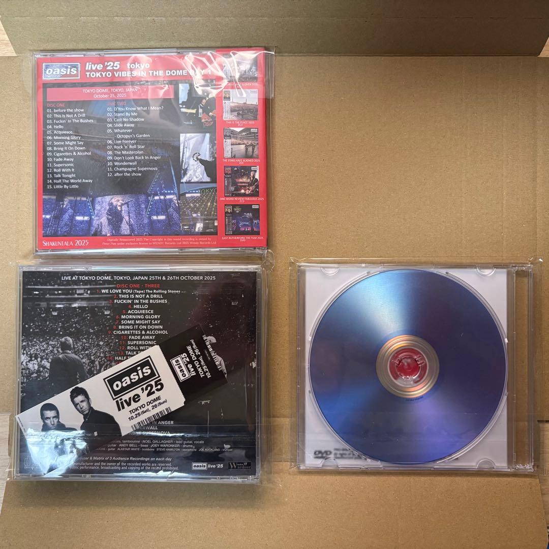 oasis DEFINITIVE TOKYO DOME 2025おまけ付き