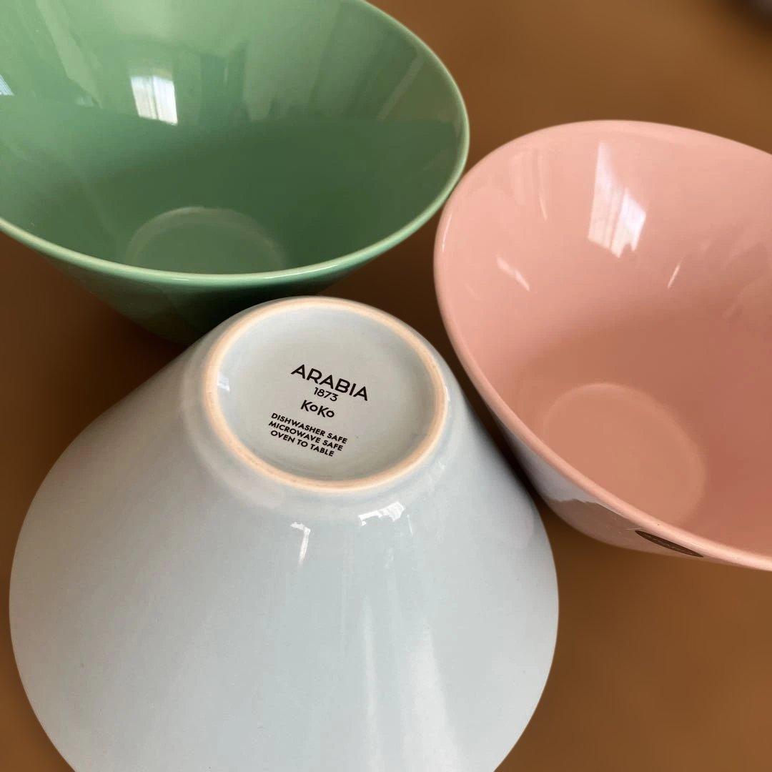 ARABIA KoKo ボウル 3色セット