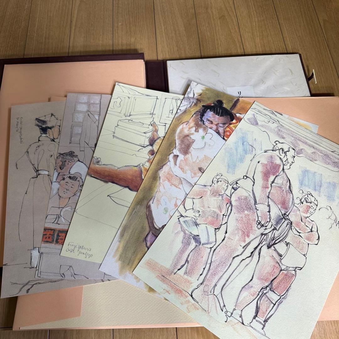 リンスタームレビィ画集　相撲の世界