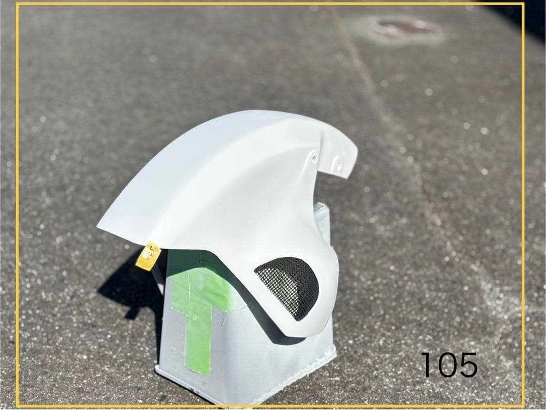 zrx400 エアロシャーク(一体型)105白サフ7月31日まで限定割引します