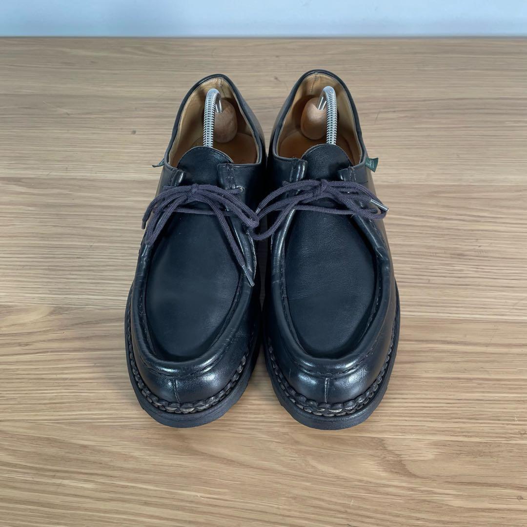 パラブーツ　ミカエル　ドレスシューズ　革靴　レザー　ブラック　41