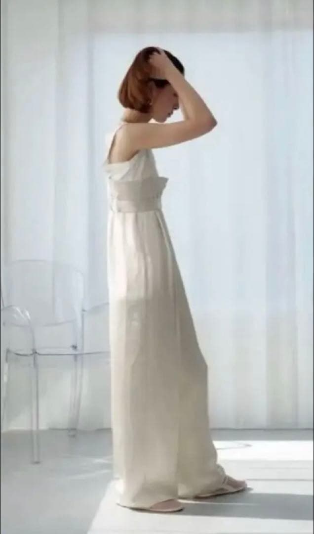 新品✨roughlow otona satin wide salopette