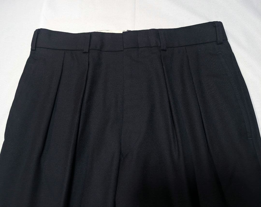 【Brooks Brothers】90sウールフランネル生地ツータックスラックス