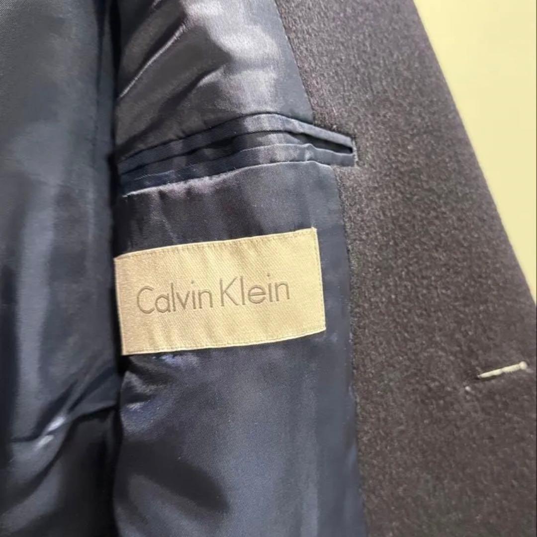 ❤️CK   生地感の良いチェスターコート　 M