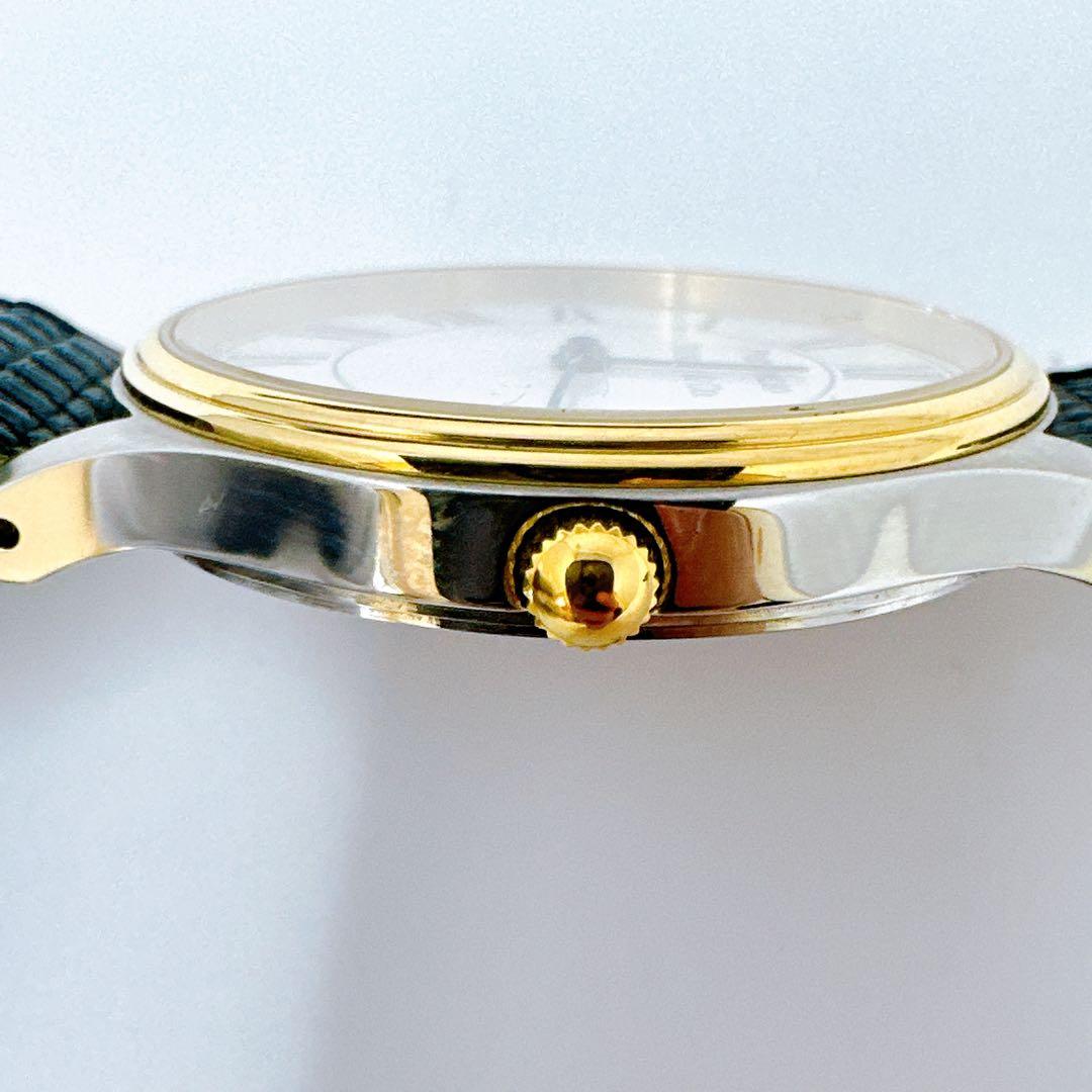 稼働 TIFFANY ティファニー 腕時計 ポートフォリオ 純正ベルト 付属品