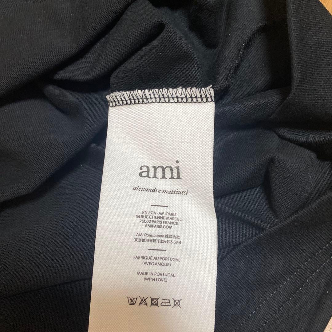 はや　ami ブラック 長袖カットソー XL