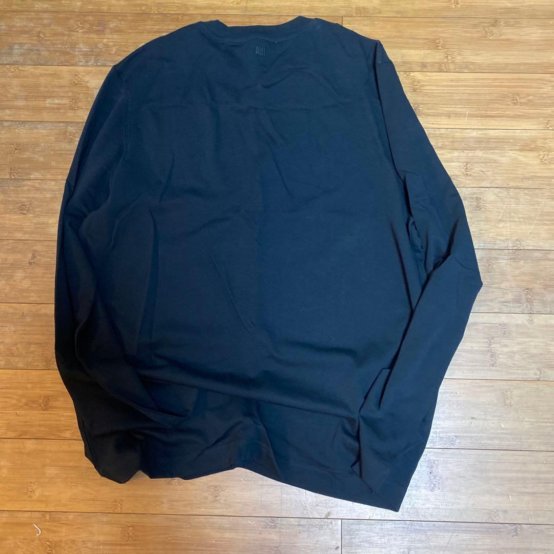 はや　ami ブラック 長袖カットソー XL