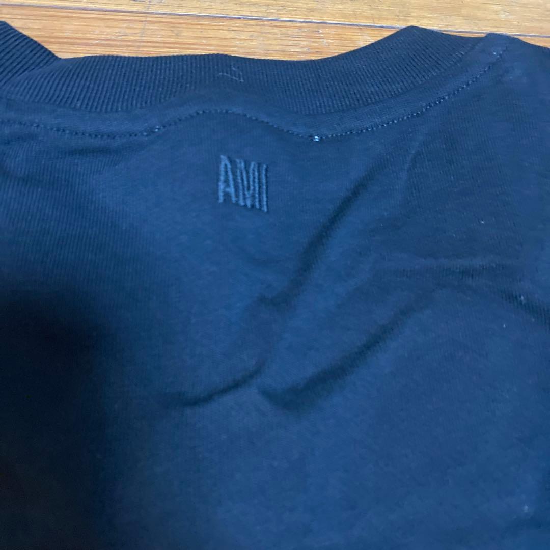 はや　ami ブラック 長袖カットソー XL