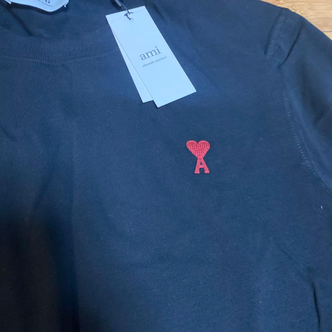 はや　ami ブラック 長袖カットソー XL