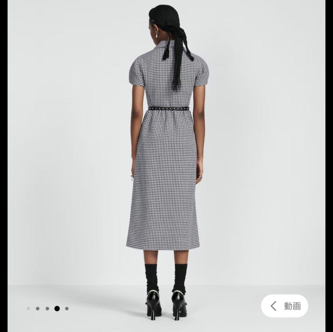 Dior ミディドレス（レギュラーフィット） グレー