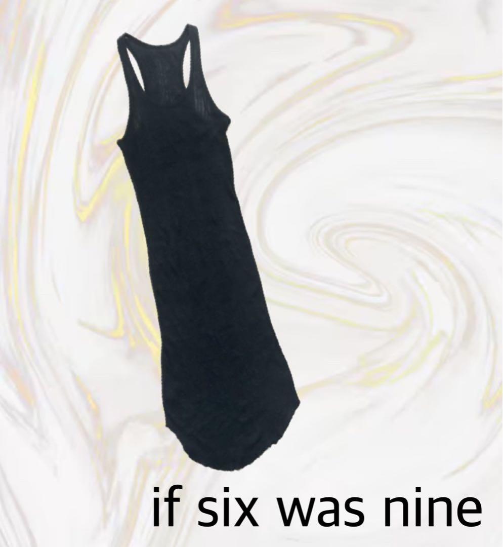 イフシックスワズナインifsixwasnineニットタンクトップ