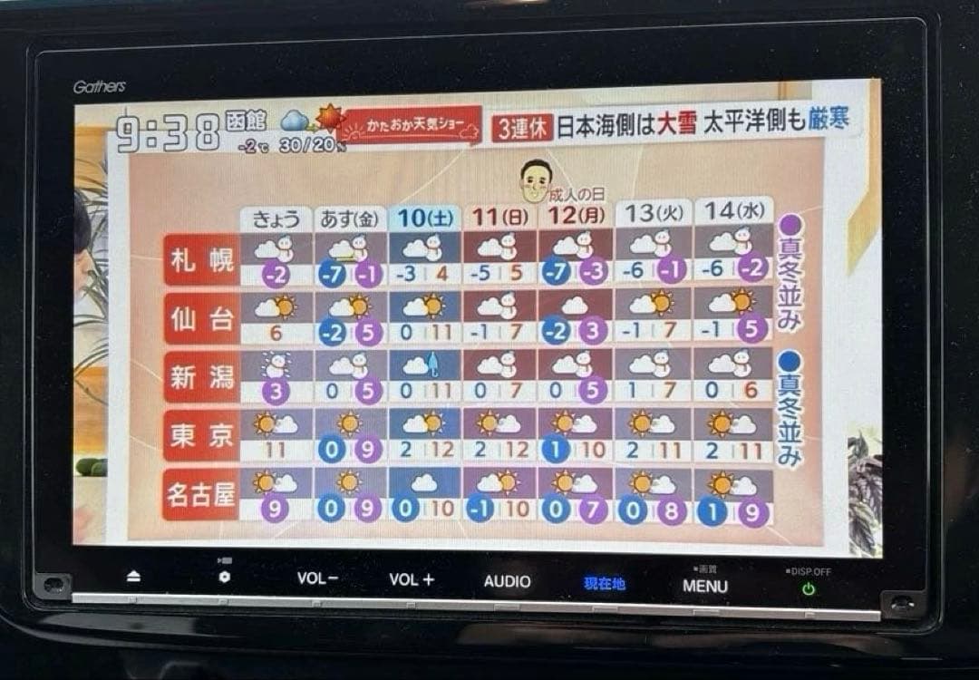 ギャザズ　VXM-207VFNi