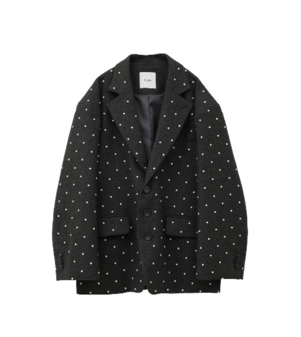 CLANE クラネPEARL DOT JACKET パールドットジャケット