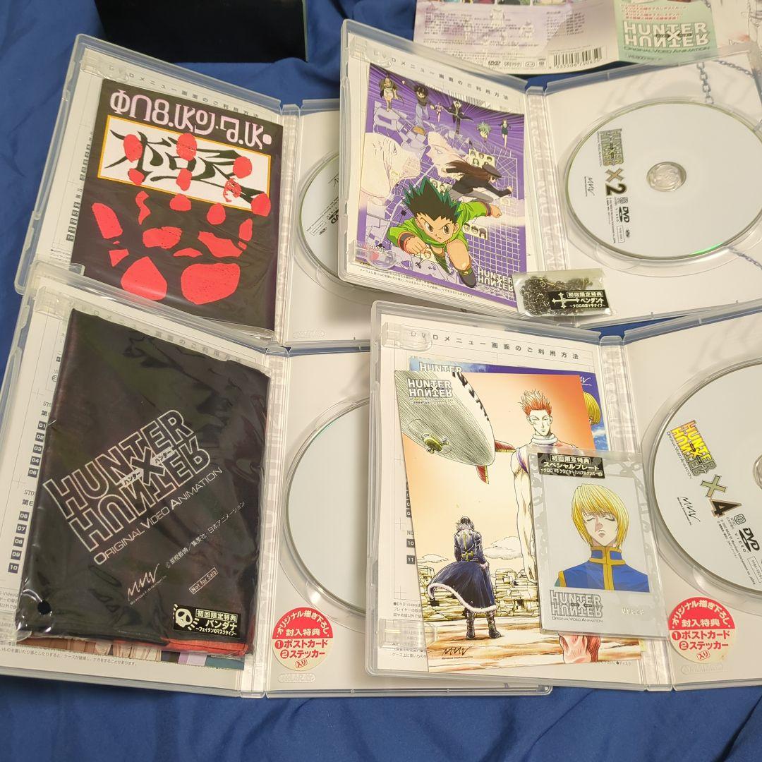 旧テレビ版　HUNTER×HUNTER 全巻セット&OVA4巻セット