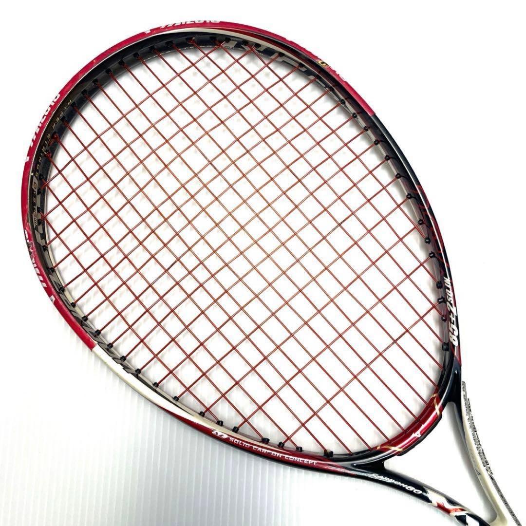 MIZUNOミズノ軟式テニスラケットXyst ZZジストZZレッド ソフトテニス
