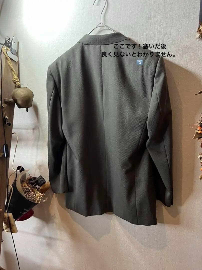 ★ジョルジオアルマーニグレー ダブルブレストスーツ/菅田将暉着用品！