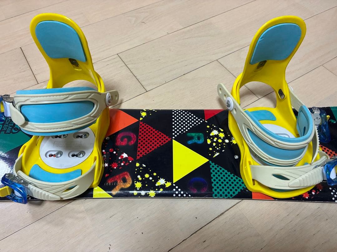 子供用スノーボード3点セット 板100cm ブーツ20cm