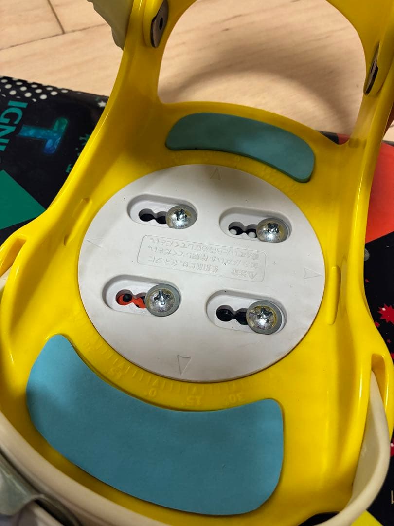 子供用スノーボード3点セット 板100cm ブーツ20cm